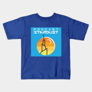 Podcast Stardust Beachy Logo Kids T-Shirt